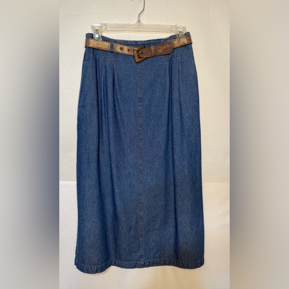 Nancy Bolen Dresses & Skirts - NANCY BOLEN CITY GIRL VINTAGE DENIM SKIRT